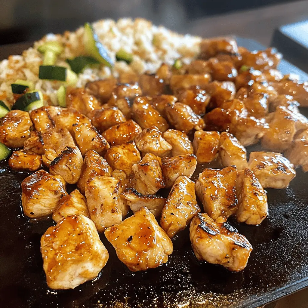 Easy Blackstone Hibachi Chicken Recipe