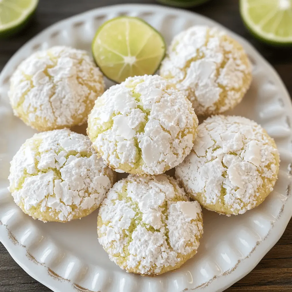 These Coconut Key Lime Crinkle Cookies bring a delightful twist to your dessert table! With zesty lime flavor and a hint of coconut, every bite is a burst of tropical goodness. Perfect for a summer gathering or as a refreshing treat any time of year—save this recipe to make these sweet, chewy cookies today!