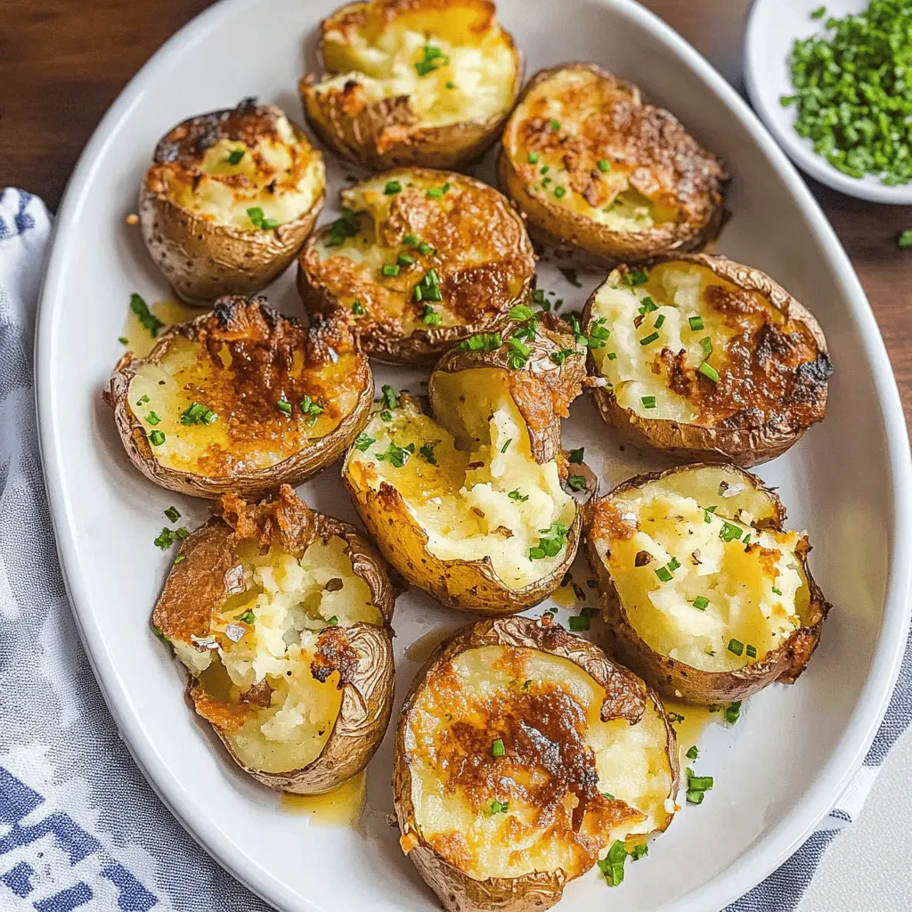 These Easy Blackstone Smashed Potatoes are a game-changer for your outdoor cooking! Perfectly crispy on the outside and fluffy inside, they make the ideal side dish for any meal. Made with just a few simple ingredients, these potatoes are seasoned to perfection and cooked on your Blackstone griddle. Save this recipe for your next cookout or family gathering!