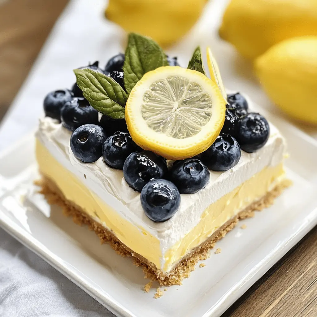 This Lemon Blueberry Delight is the perfect mix of tart and sweet! With juicy blueberries and zesty lemon, it makes for a refreshing treat. Ideal for a summer picnic, brunch, or a light dessert. Don't forget to save this recipe for your next gathering or to enjoy on a sunny day! 🍋🫐