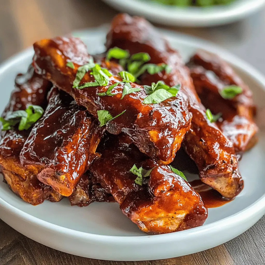 Get ready for a flavor-packed dinner with these Oven Baked BBQ Boneless Country Style Pork Ribs! Tender, juicy, and coated in a homemade barbecue sauce, this recipe is perfect for any night of the week. Serve them at your next family gathering or backyard cookout—everyone will want seconds. Save this easy recipe for later and enjoy mouthwatering ribs that will impress your guests!