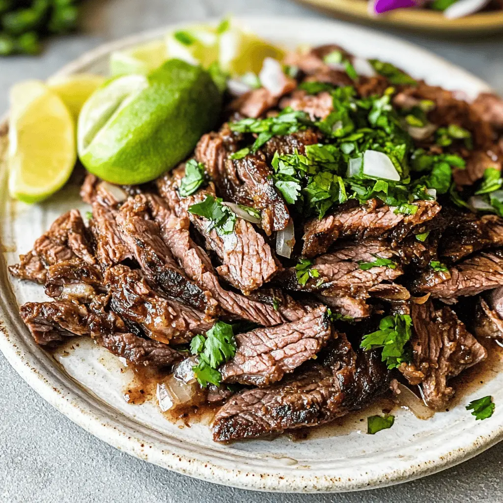 Easy and Flavorful Carne Asada Recipe