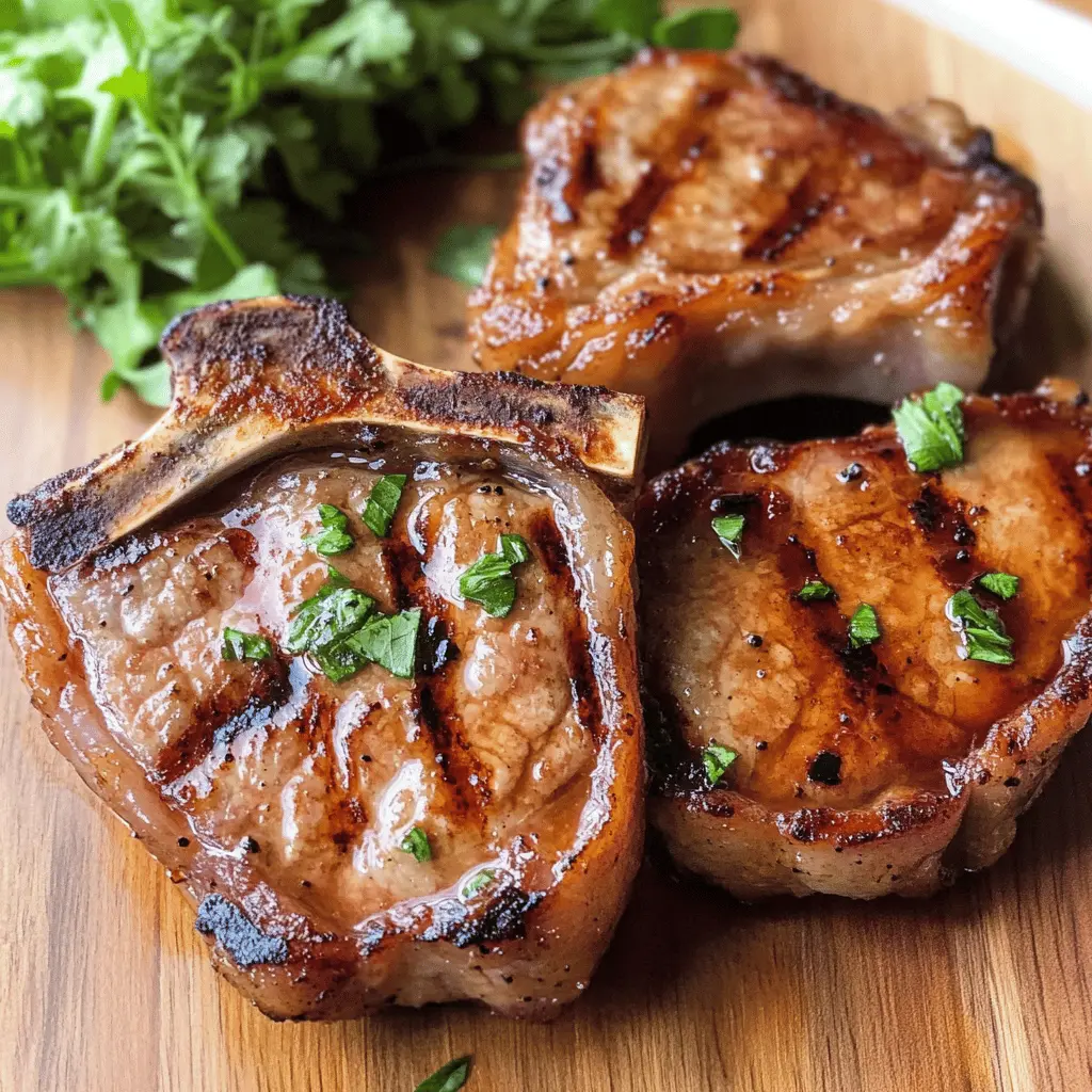 Get ready for mouthwatering pork chops with this best-ever marinade! Packed with flavors from soy sauce, garlic, and a hint of honey, this easy recipe transforms ordinary chops into a dinner delight. Perfect for grilling or baking, save this pin for your next family meal or barbecue gathering! Enjoy juicy, tender pork every time.