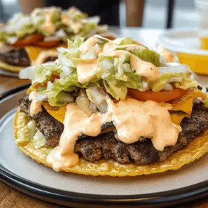 Get ready for a flavor explosion with these Original Smash Burger Tacos! Juicy patties, crispy tortillas, and your favorite toppings create the perfect bite. Ideal for taco night or a fun twist on burgers! Don’t forget to save this recipe to impress your friends and family at your next get-together!