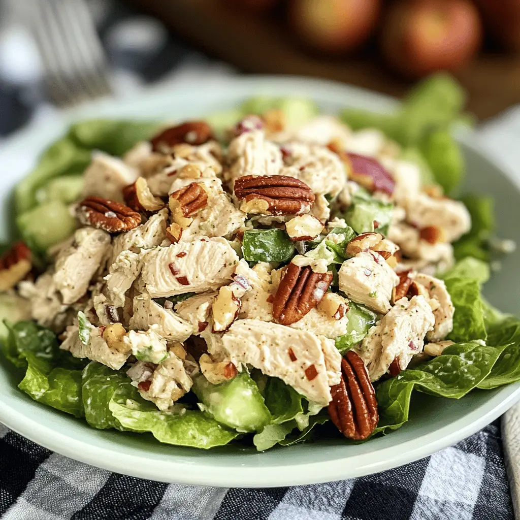 Easy Pecan Chicken Salad Recipe