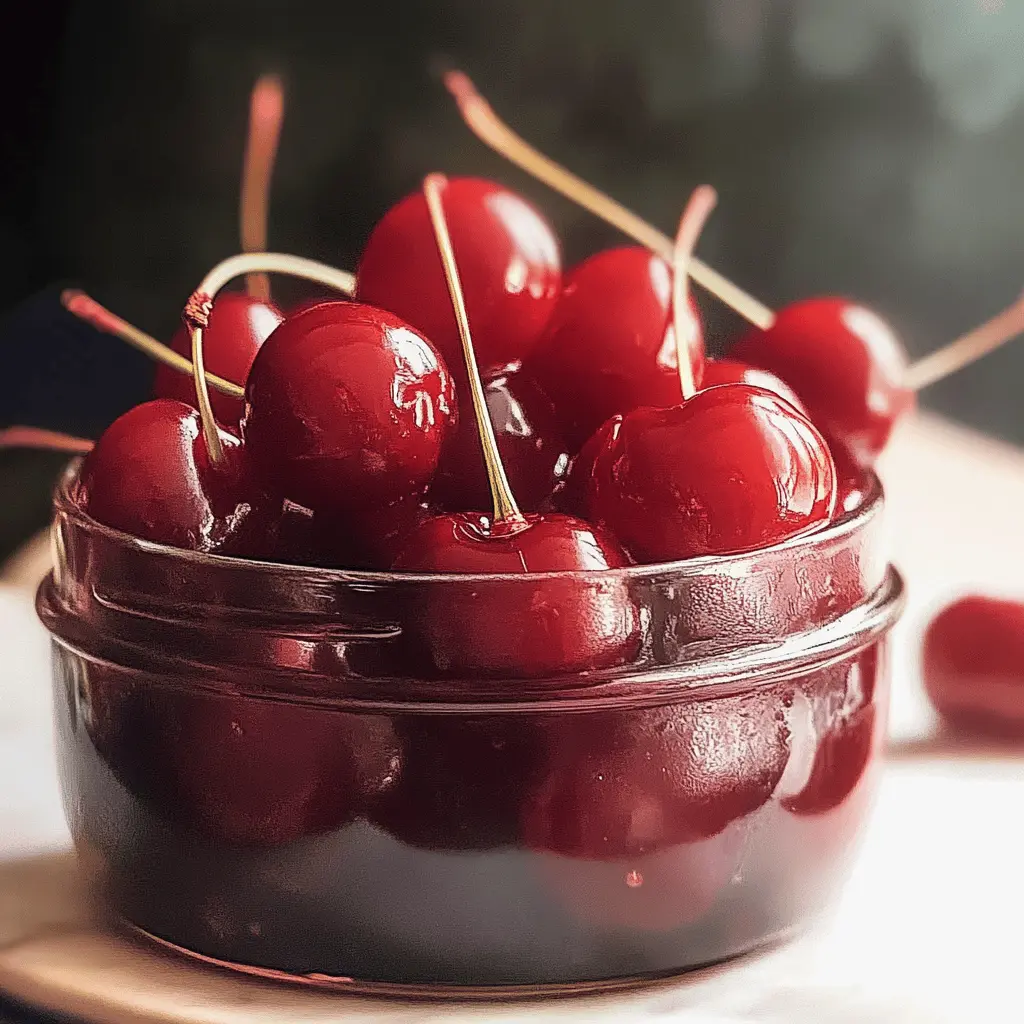 Easy Homemade Amaretto Lazzaroni Cherries