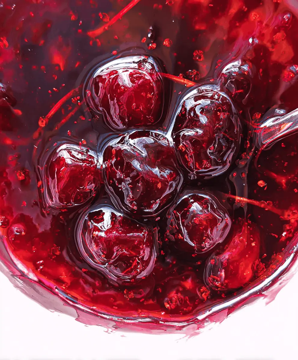 Easy Homemade Cherry Syrup Recipe