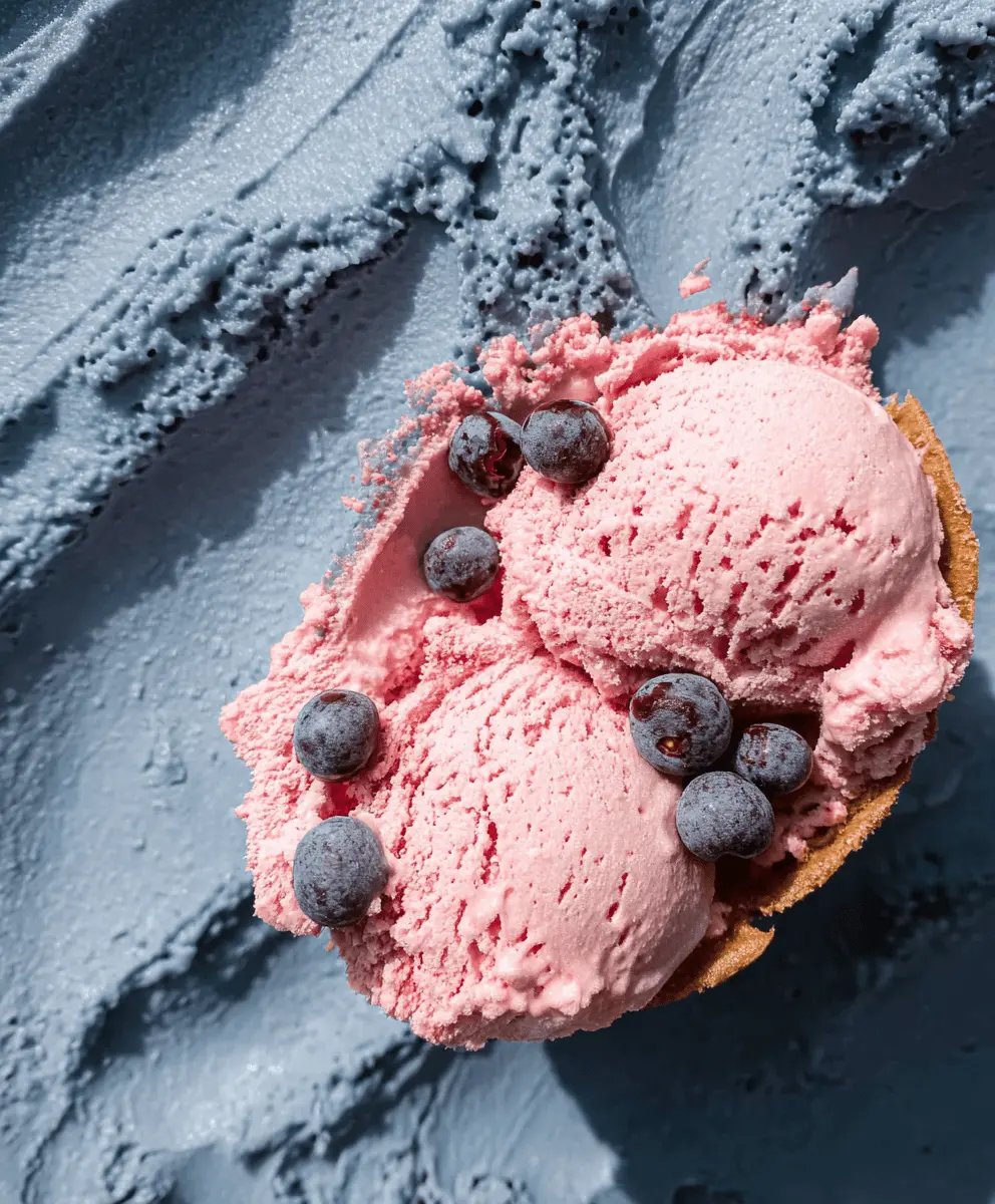 Easy Homemade Blueberry Ice Cream Recipe
