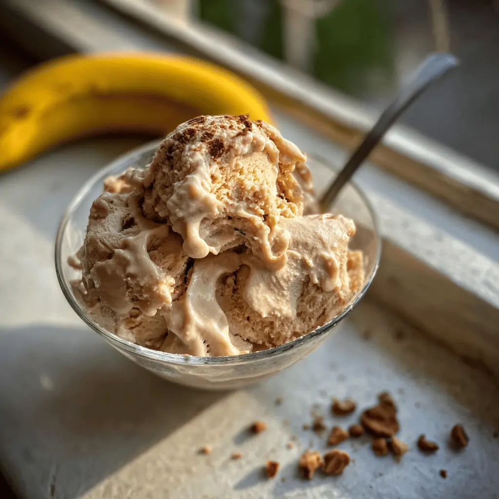 Easy Cottage Cheese Peanut Butter Ice Cream