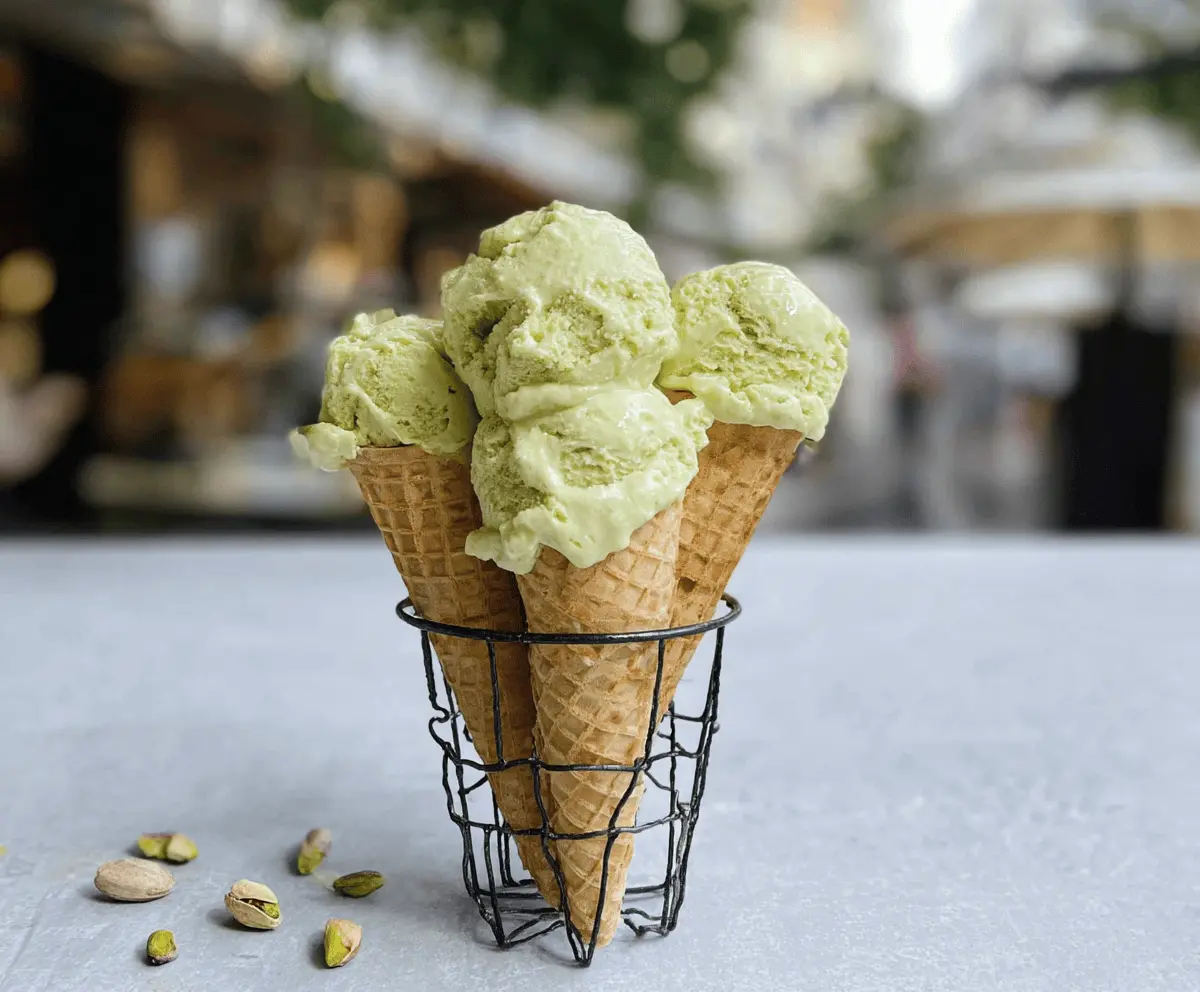 Creamy Homemade Pistachio Ice Cream Recipe