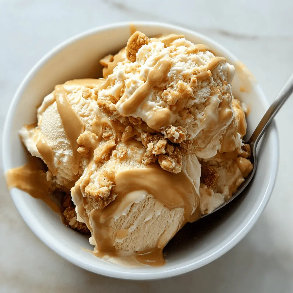 Creamy Peanut Butter Cottage Cheese Ice Cream Recipe