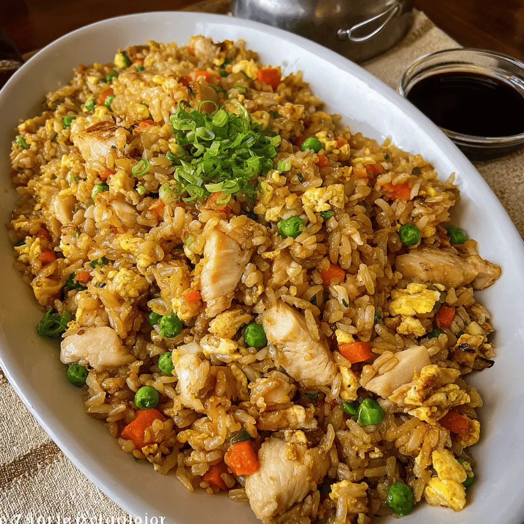 Easy Restaurant-Style Chicken Fried Rice Recipe