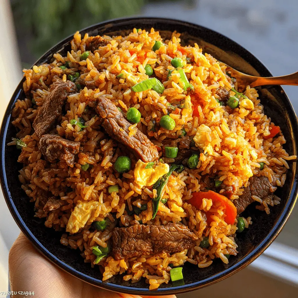 Easy Beef Fried Rice Recipe for Quick Dinners