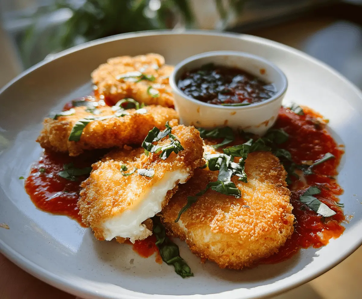 Easy Blackstone Fried Mozzarella Recipe