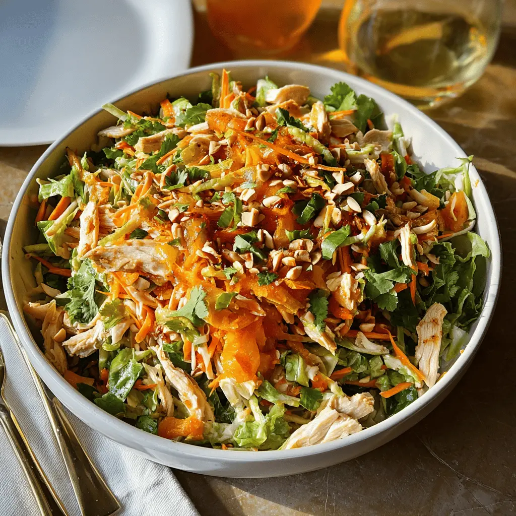 Easy Chinese Chicken Salad Recipe for Summer