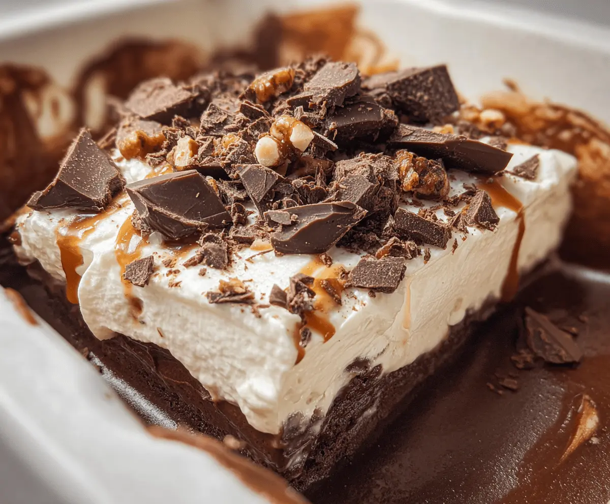 Easy Turtle Lush Dessert Recipe