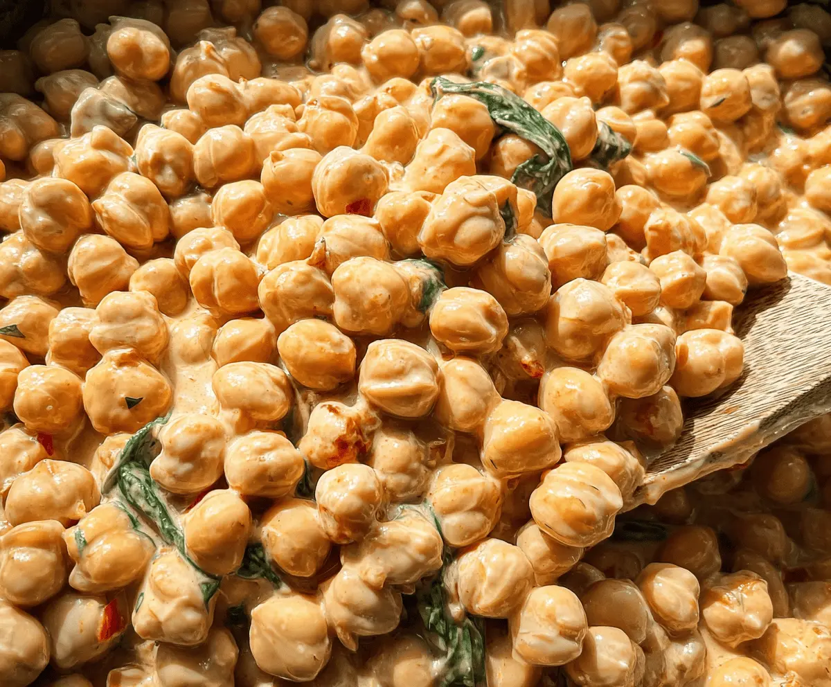 Easy Marry Me Chickpeas Recipe
