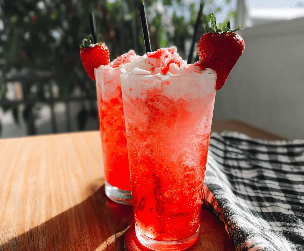 Easy Homemade Strawberry Cream Soda Recipe