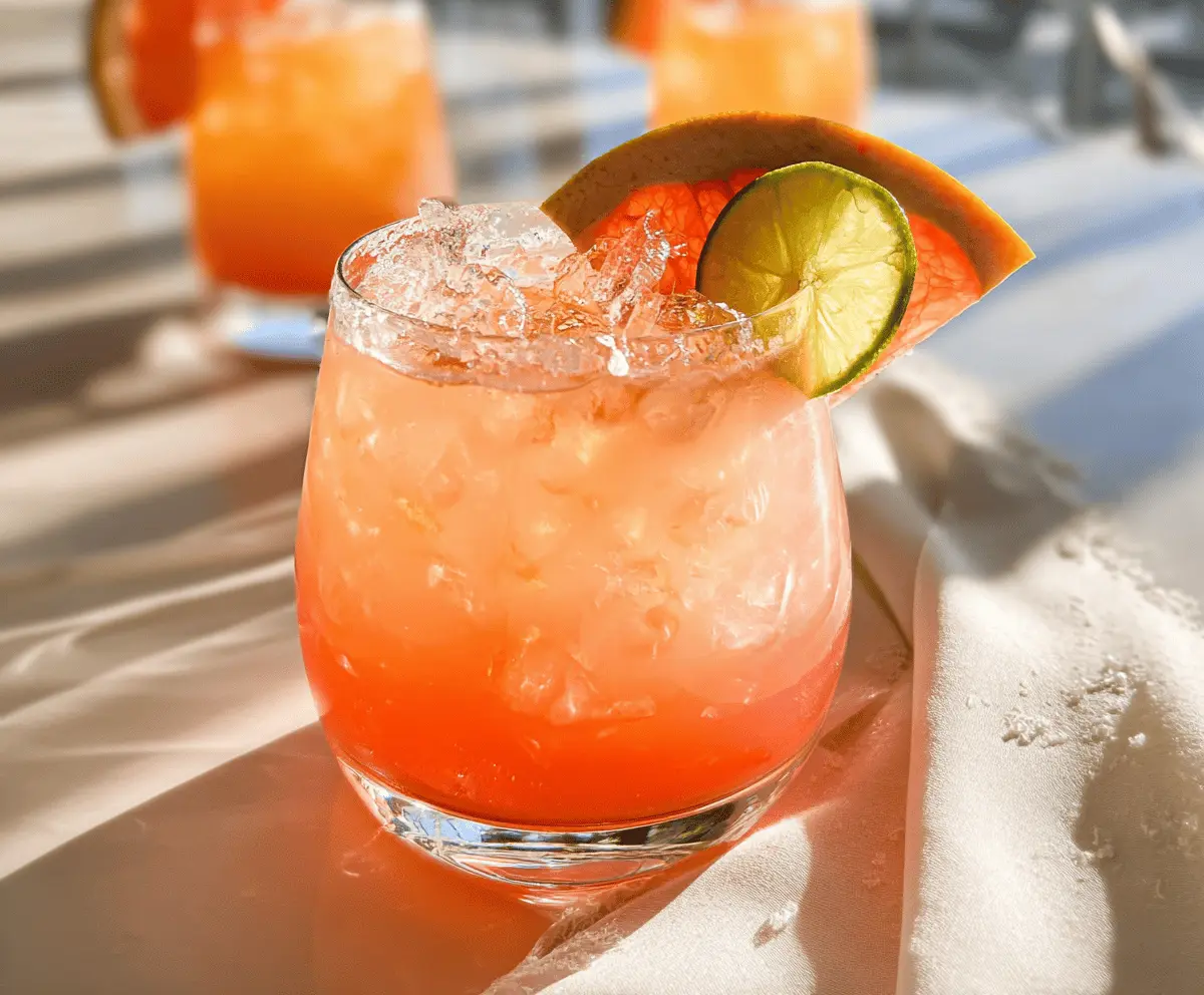 Easy Refreshing Paloma Cocktail Recipe