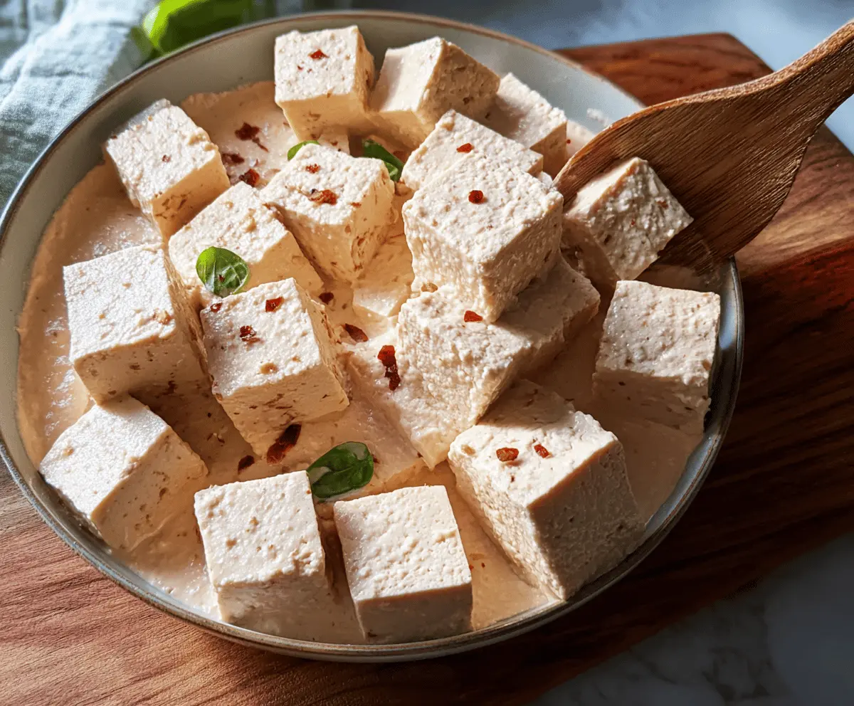 Creamy Marry Me Tofu Recipe – Easy & Cozy