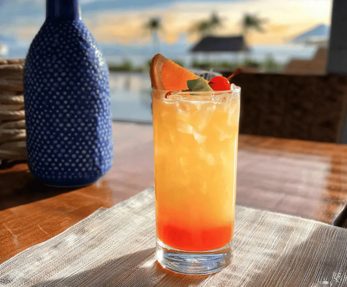 Easy Hawaiian Screwdriver Cocktail Recipe