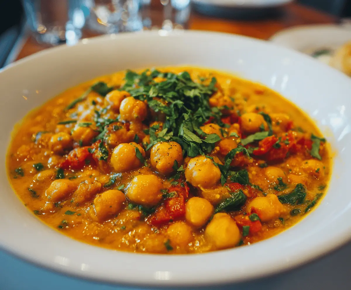 Vegan Chickpea Curry