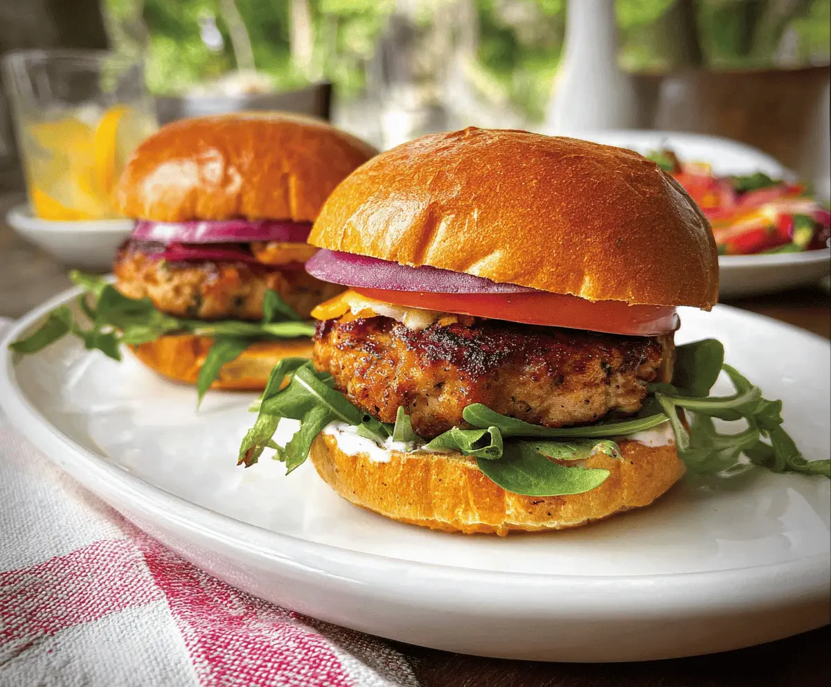 Juicy Turkey Burgers Easy and Healthy Recipe