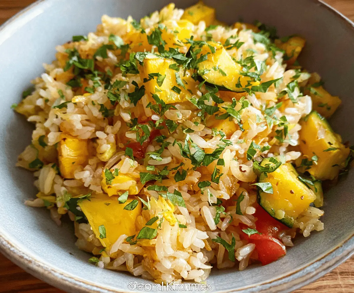 Easy Summer Squash Rice Recipe for Beginners