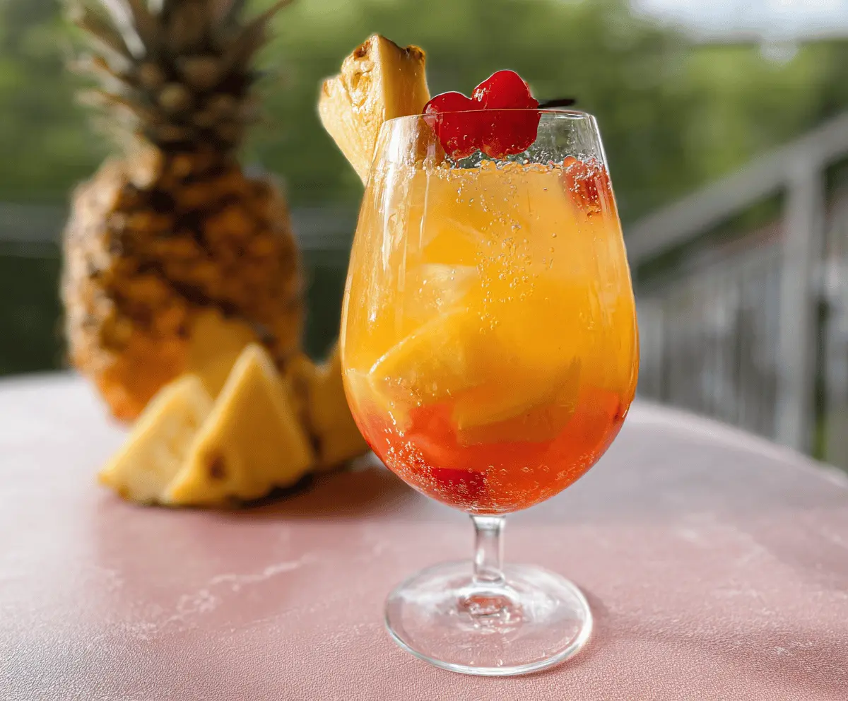 Refreshing Pina Colada Sangria Recipe