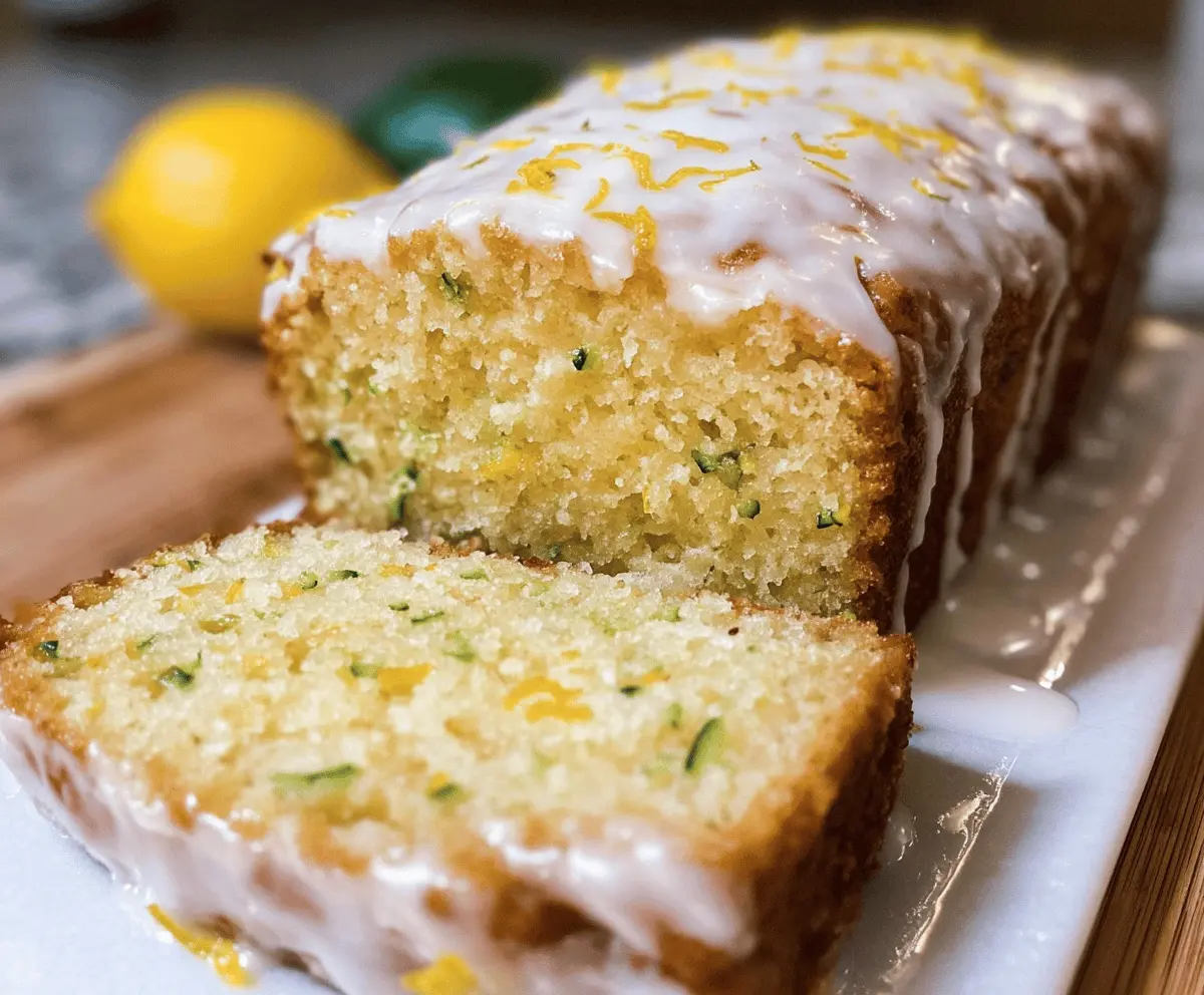 Pioneer Woman’s Moist Lemon Zucchini Bread Recipe