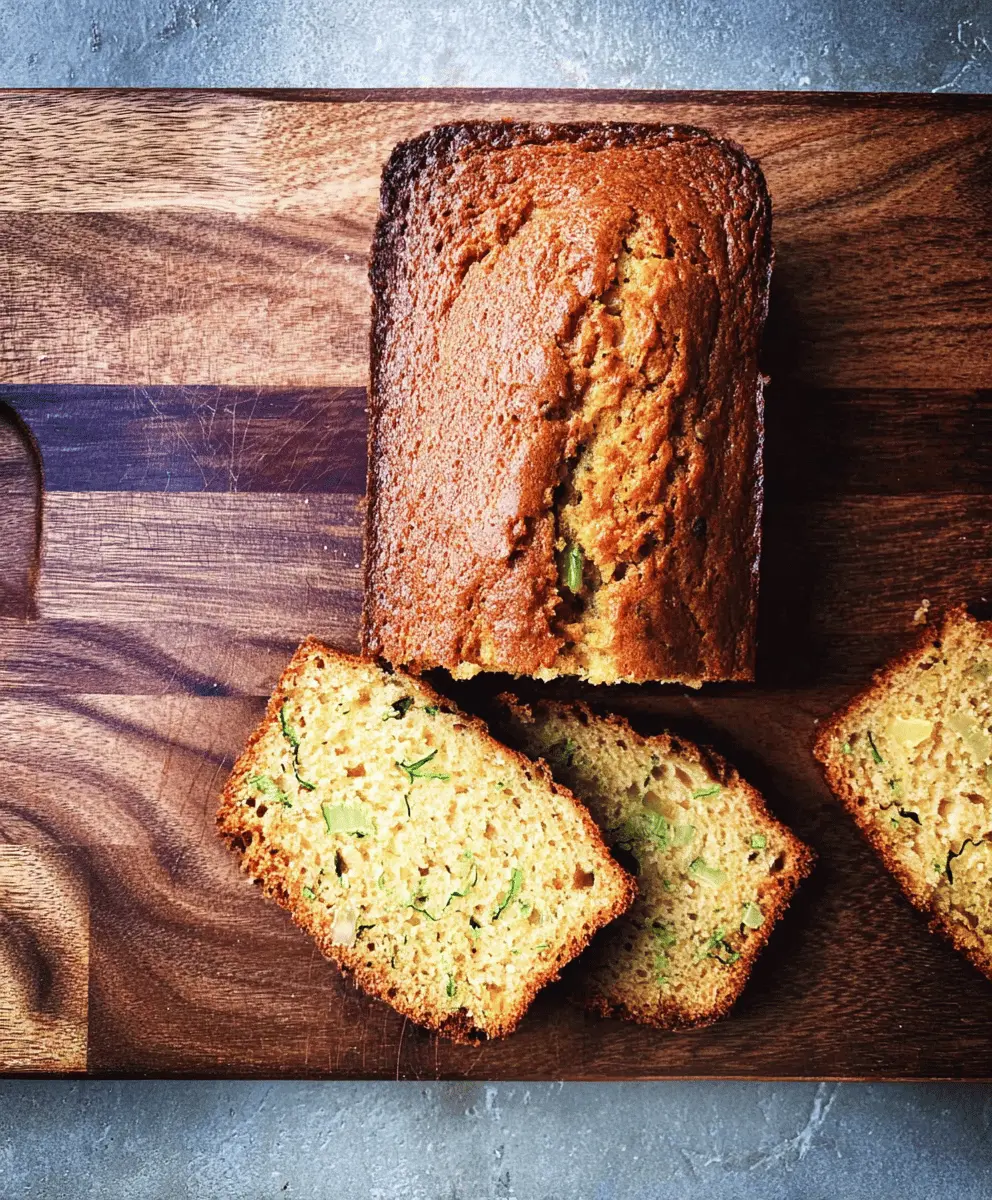 Moist Pineapple Zucchini Bread Recipe