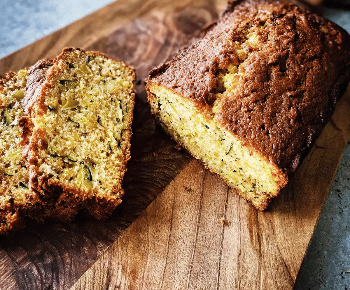 Moist Pineapple Zucchini Bread Recipe