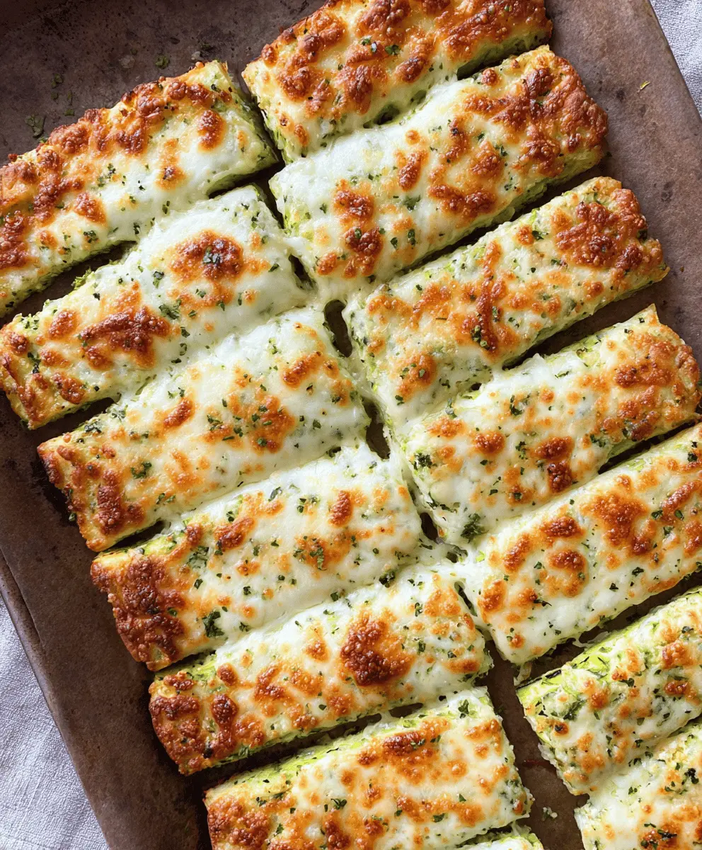 Easy Zucchini Breadsticks Recipe for Kids