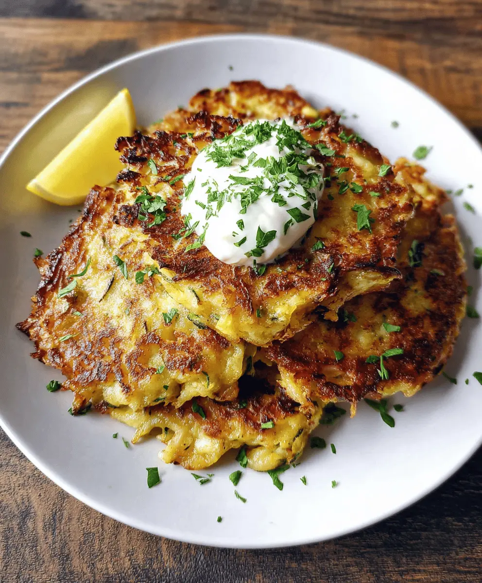 Crispy Parmesan Yellow Squash Fritters Recipe