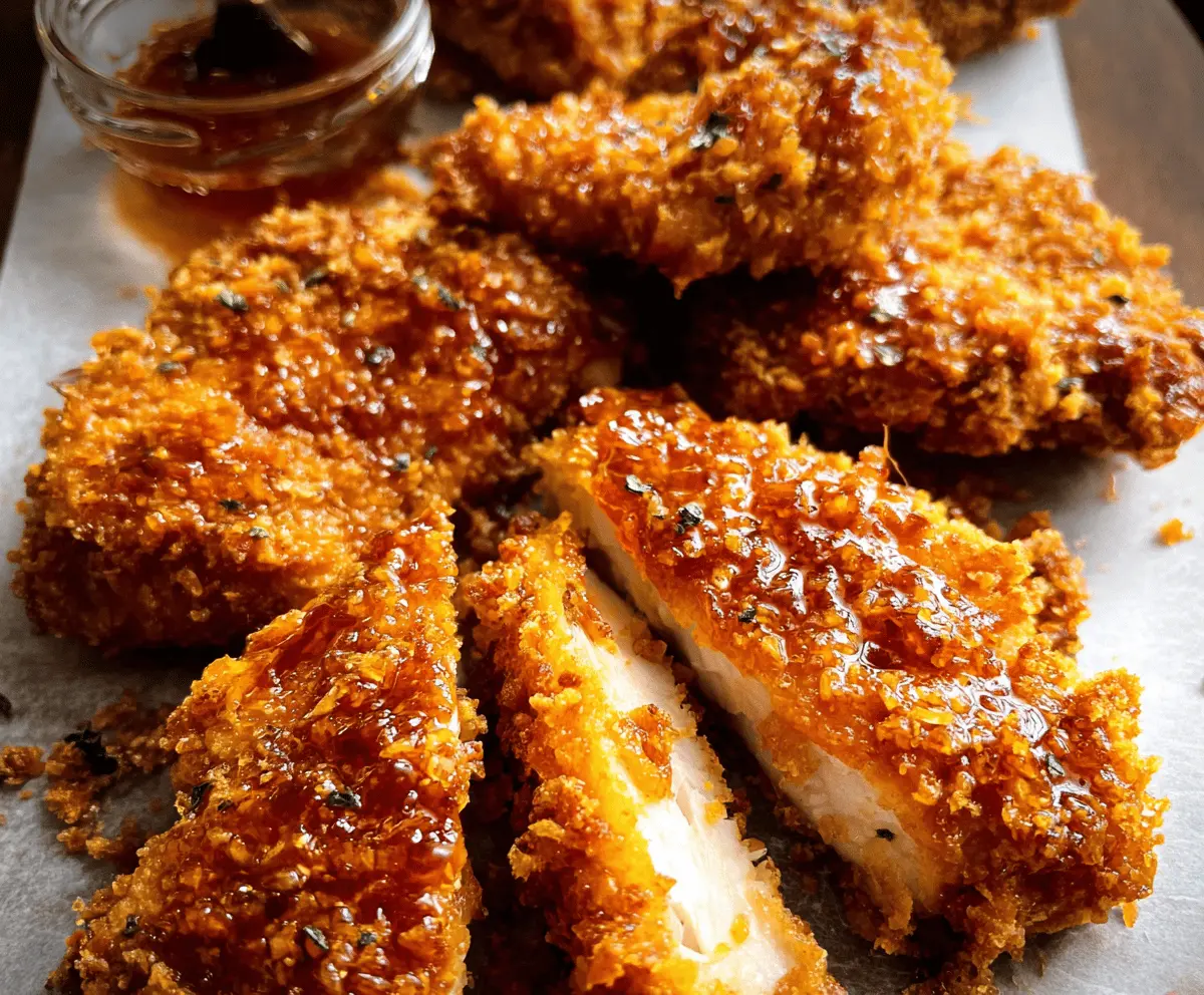 Crispy Baked Hot Honey Chicken Recipe