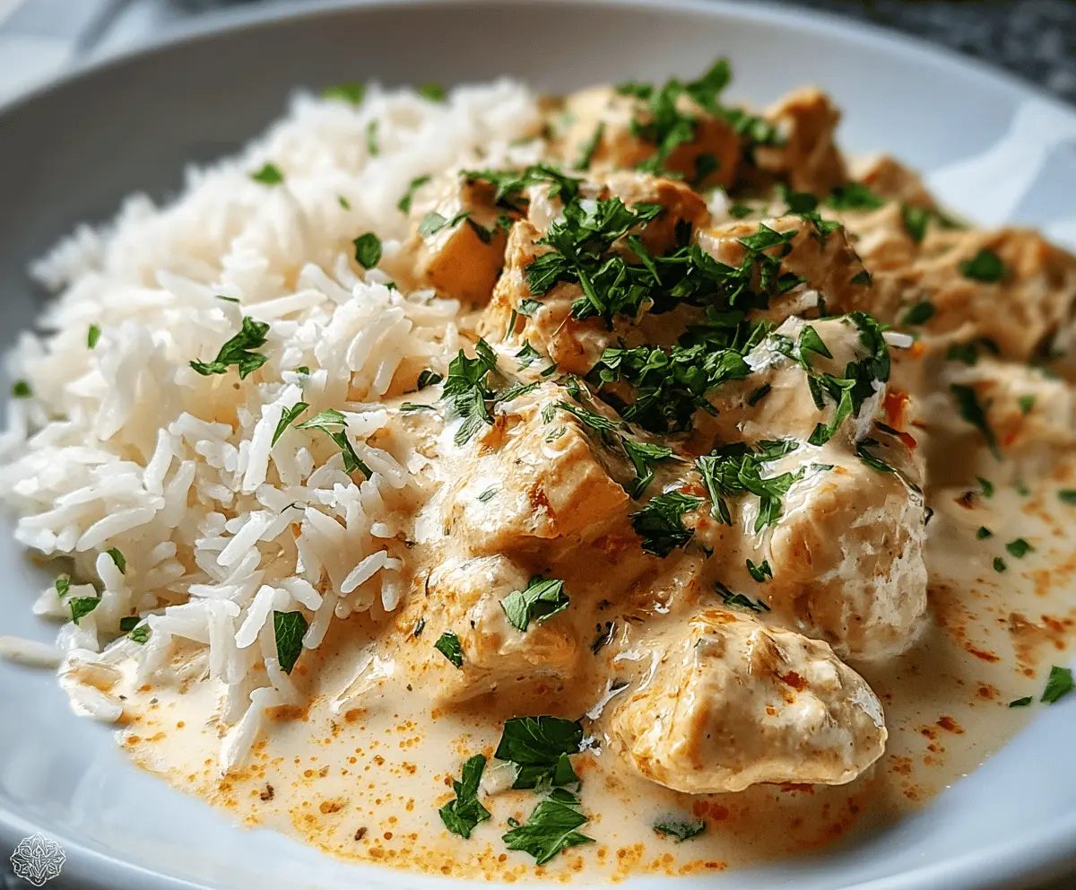 Creamy Chicken and Rice Comfort Bowl Recipe