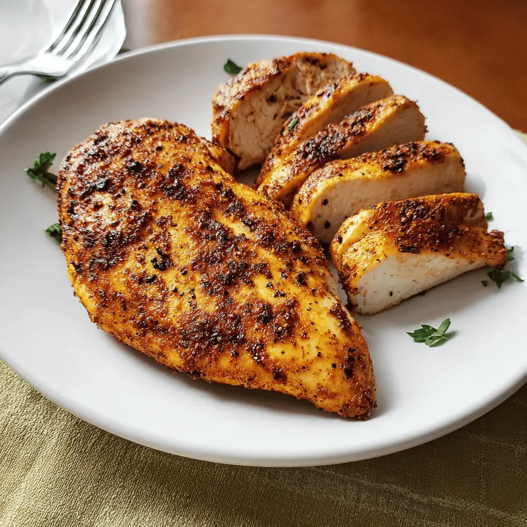 Juicy Air Fryer Chicken Breasts Recipe