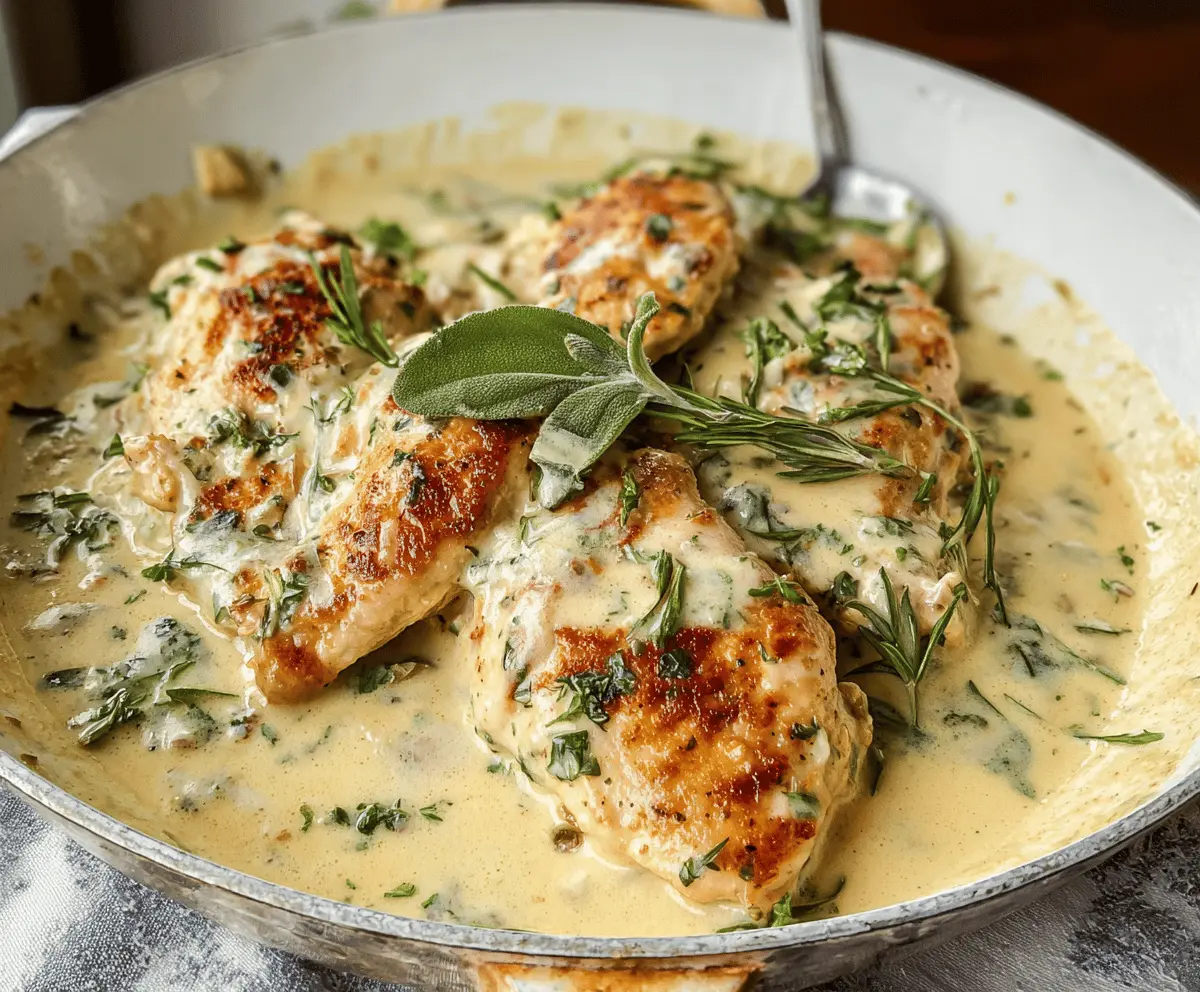 Creamy Herb Chicken Recipe for Easy Dinners