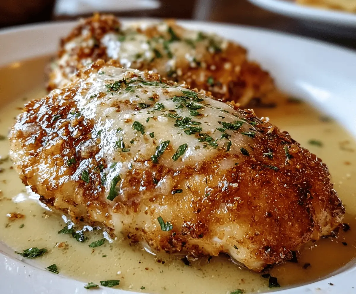 Easy Parmesan Chicken Recipe Inspired by Longhorn Steakhouse