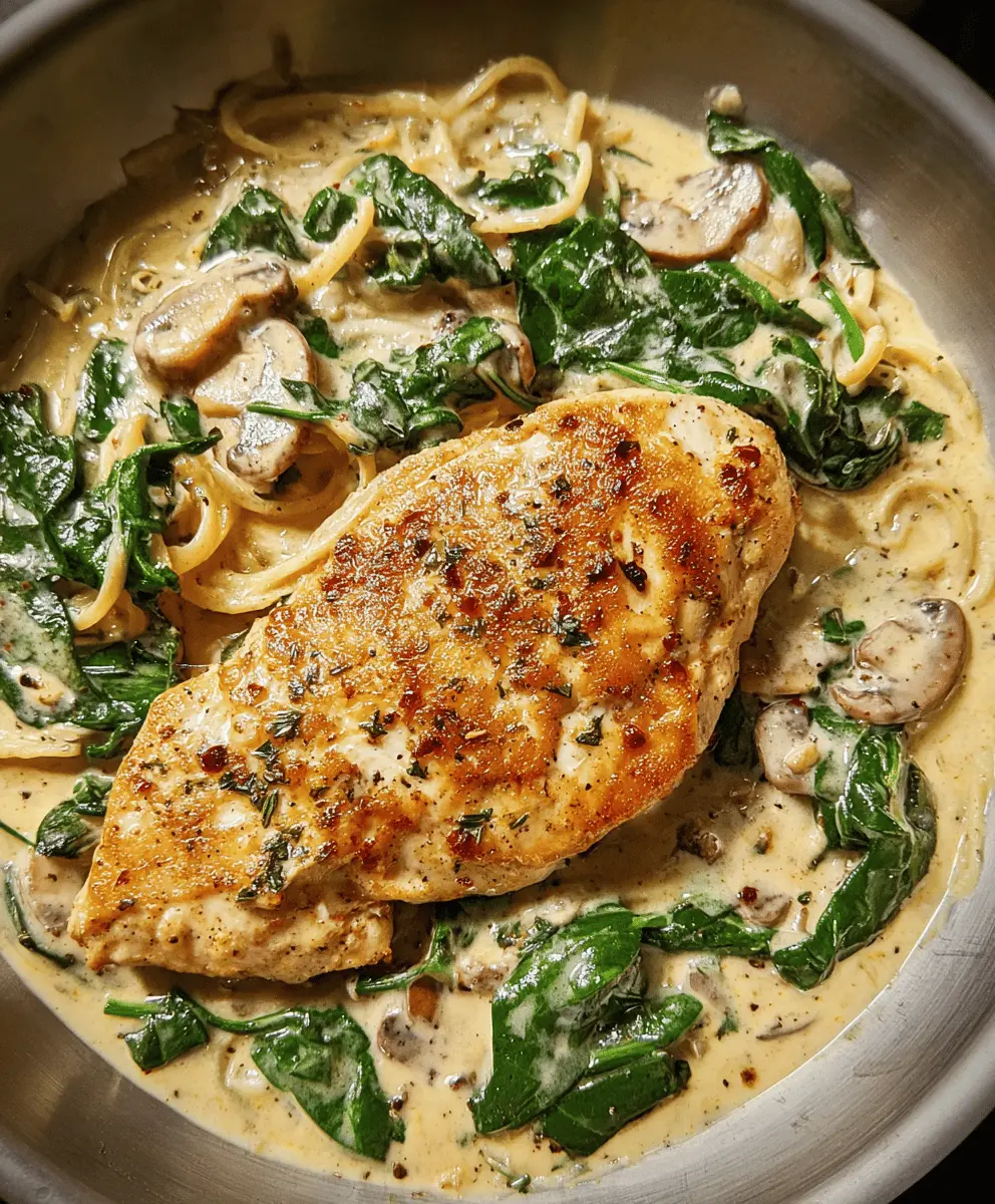 Creamy Chicken Florentine Recipe For Dinner