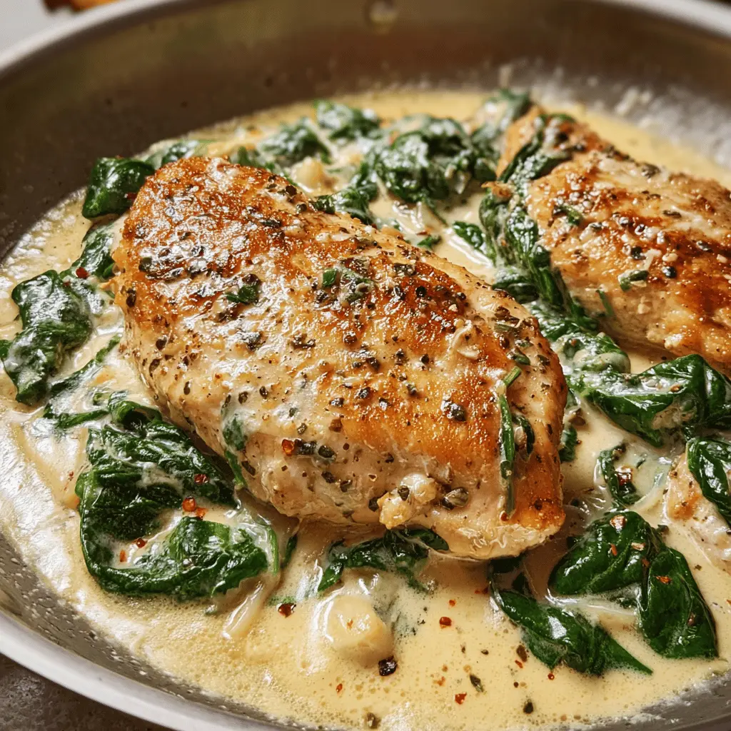 Creamy Chicken Florentine Recipe For Dinner
