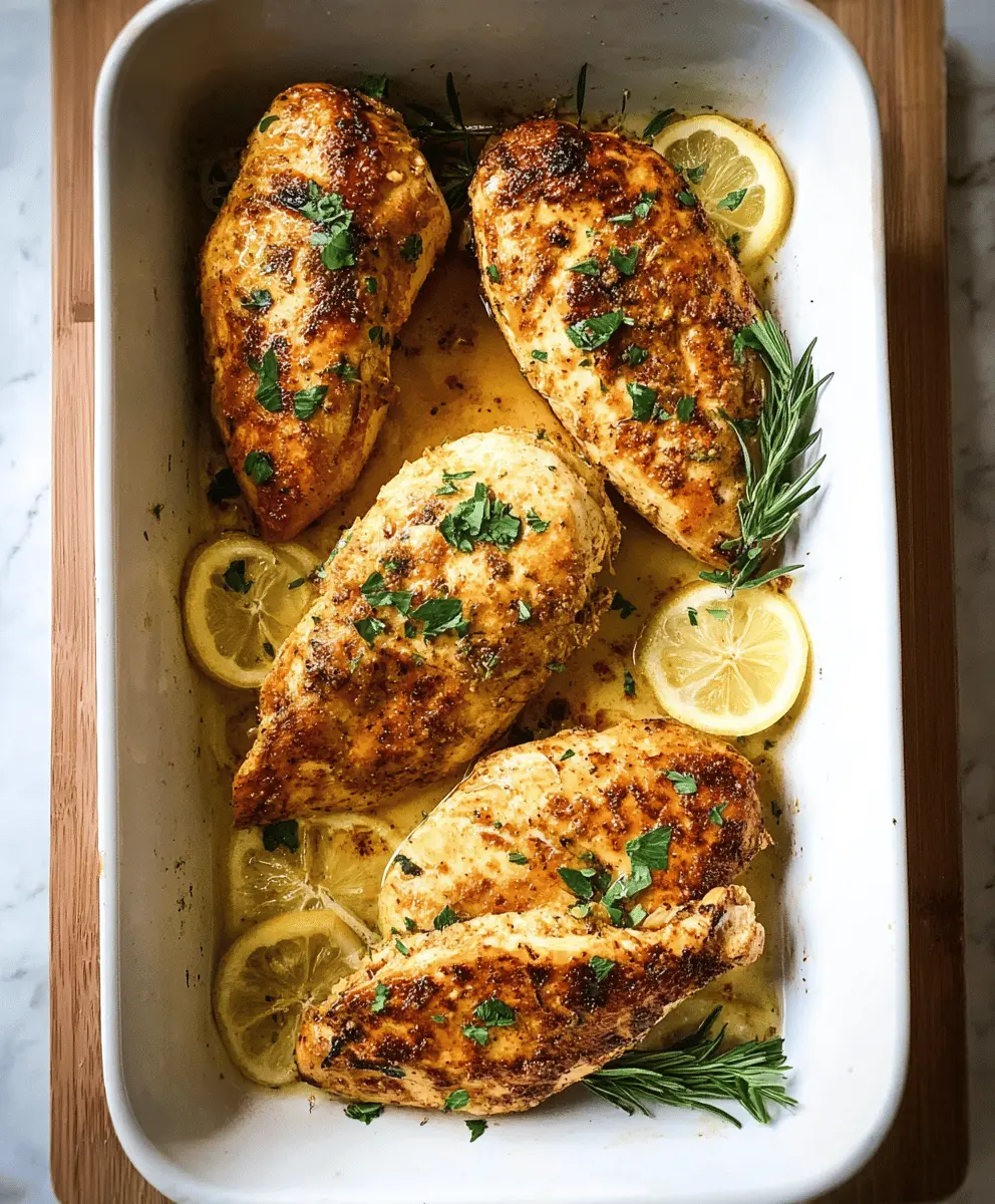 Easy Oven Baked Chicken Breast Recipe