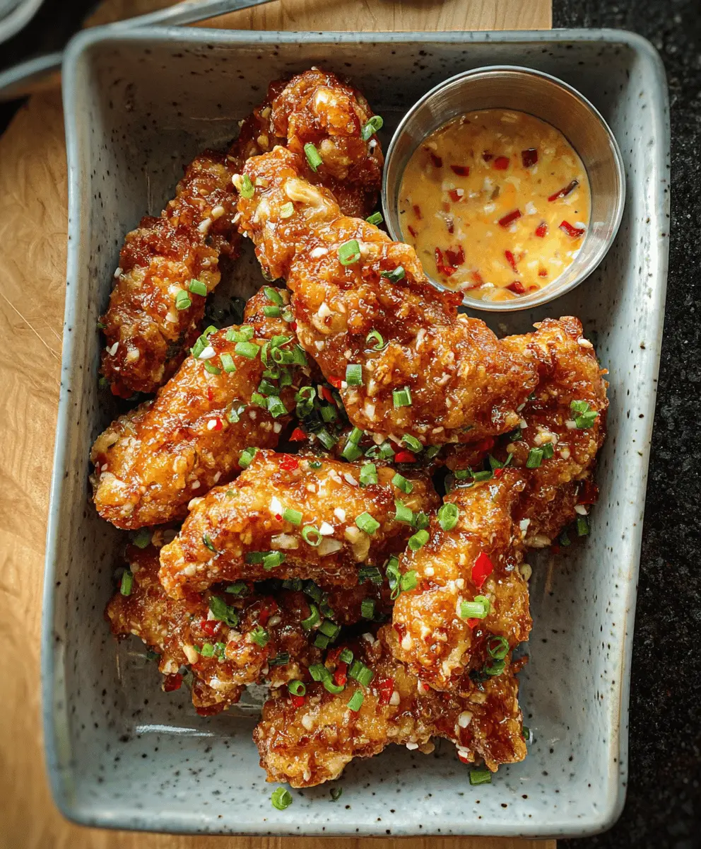 Crispy Bang Bang Chicken Recipe with Sweet Spicy Sauce