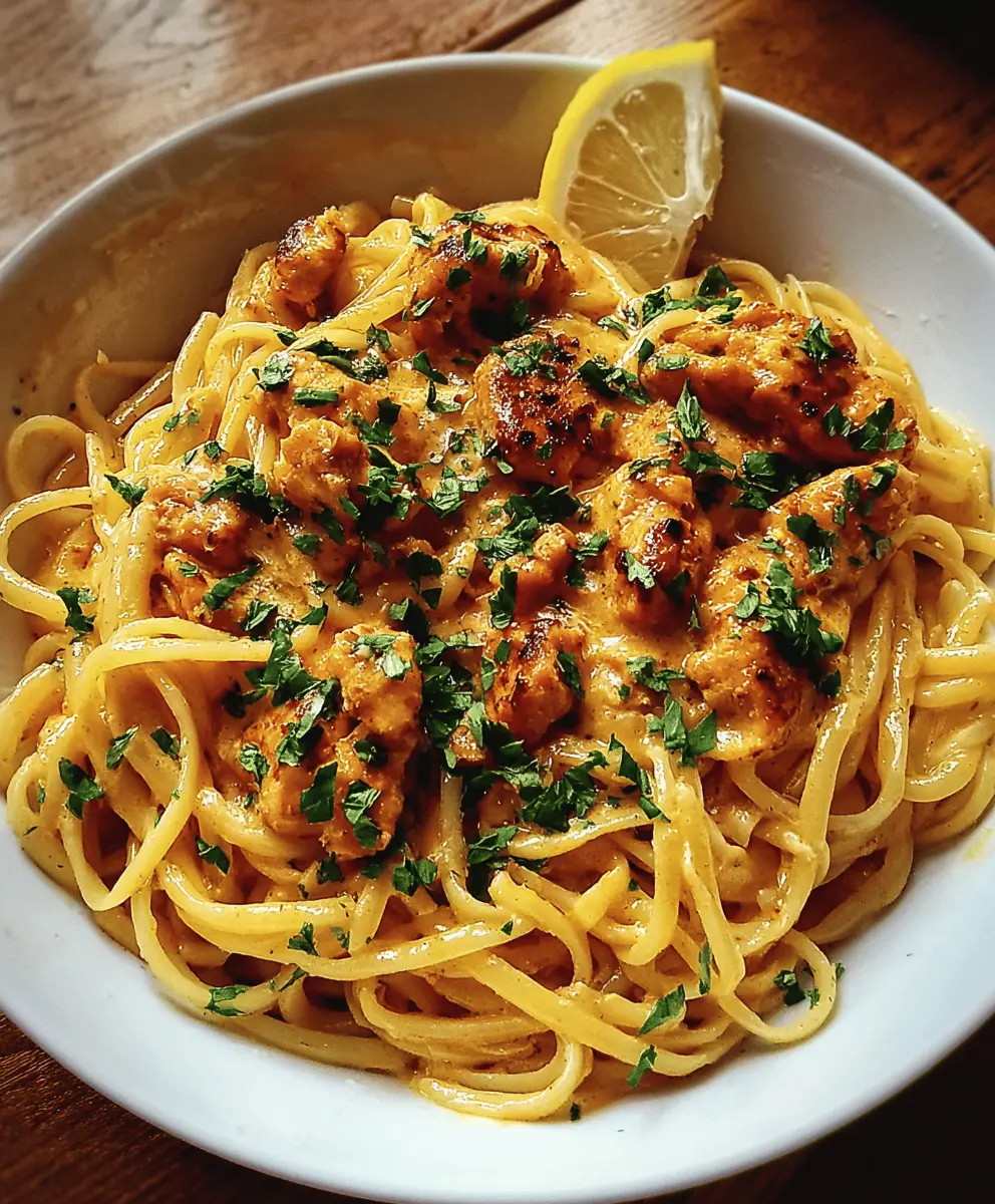 Easy Cowboy Butter Chicken Linguine Recipe