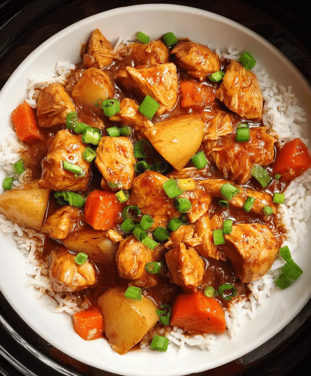 Easy Sweet Hawaiian Crockpot Chicken Recipe
