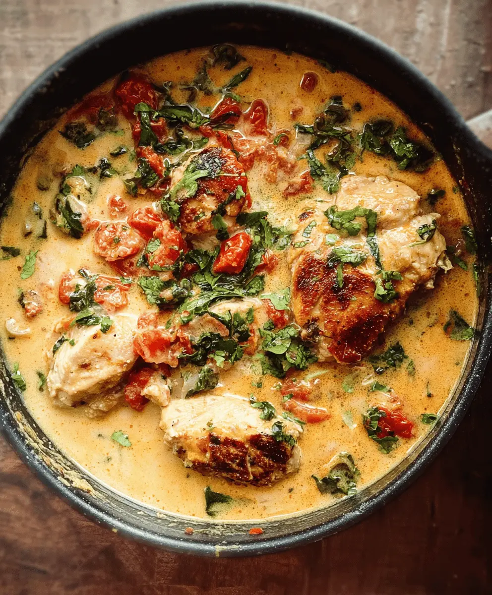 Creamy Coconut Milk Chicken Recipe