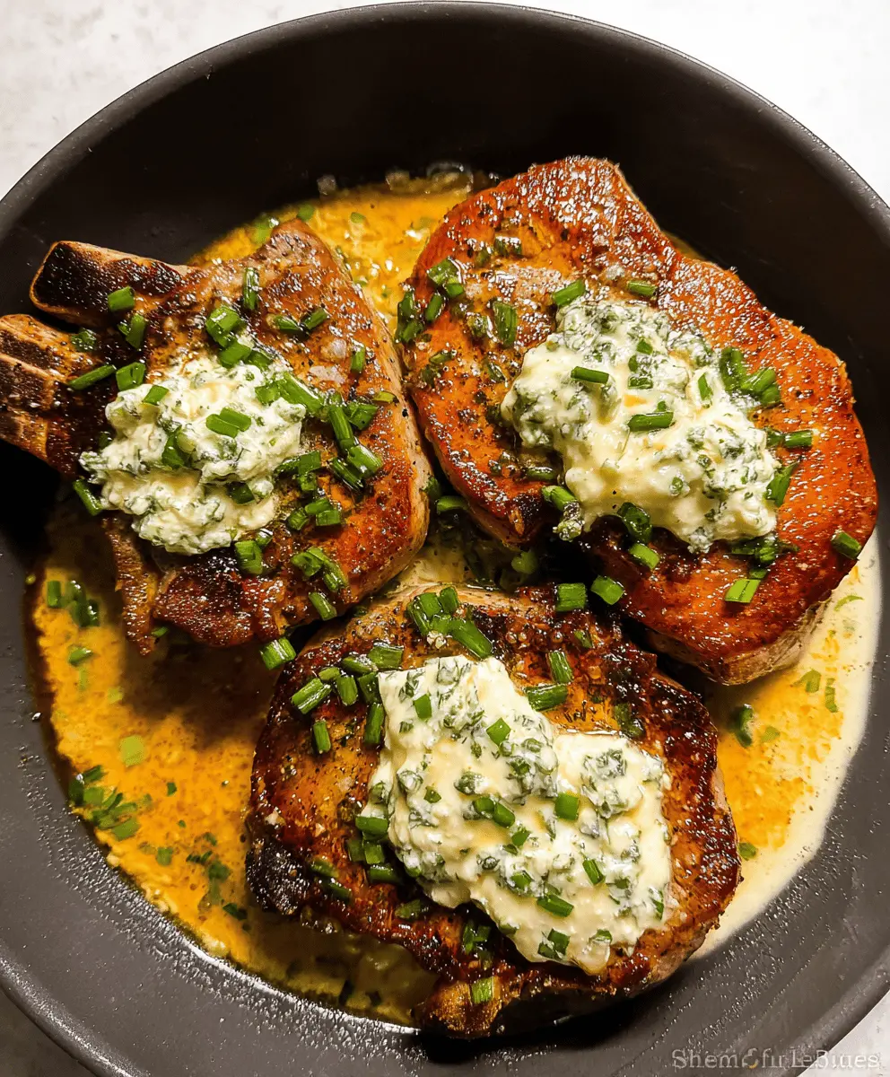 Garlic Butter Pan-Seared Pork Chops Recipe