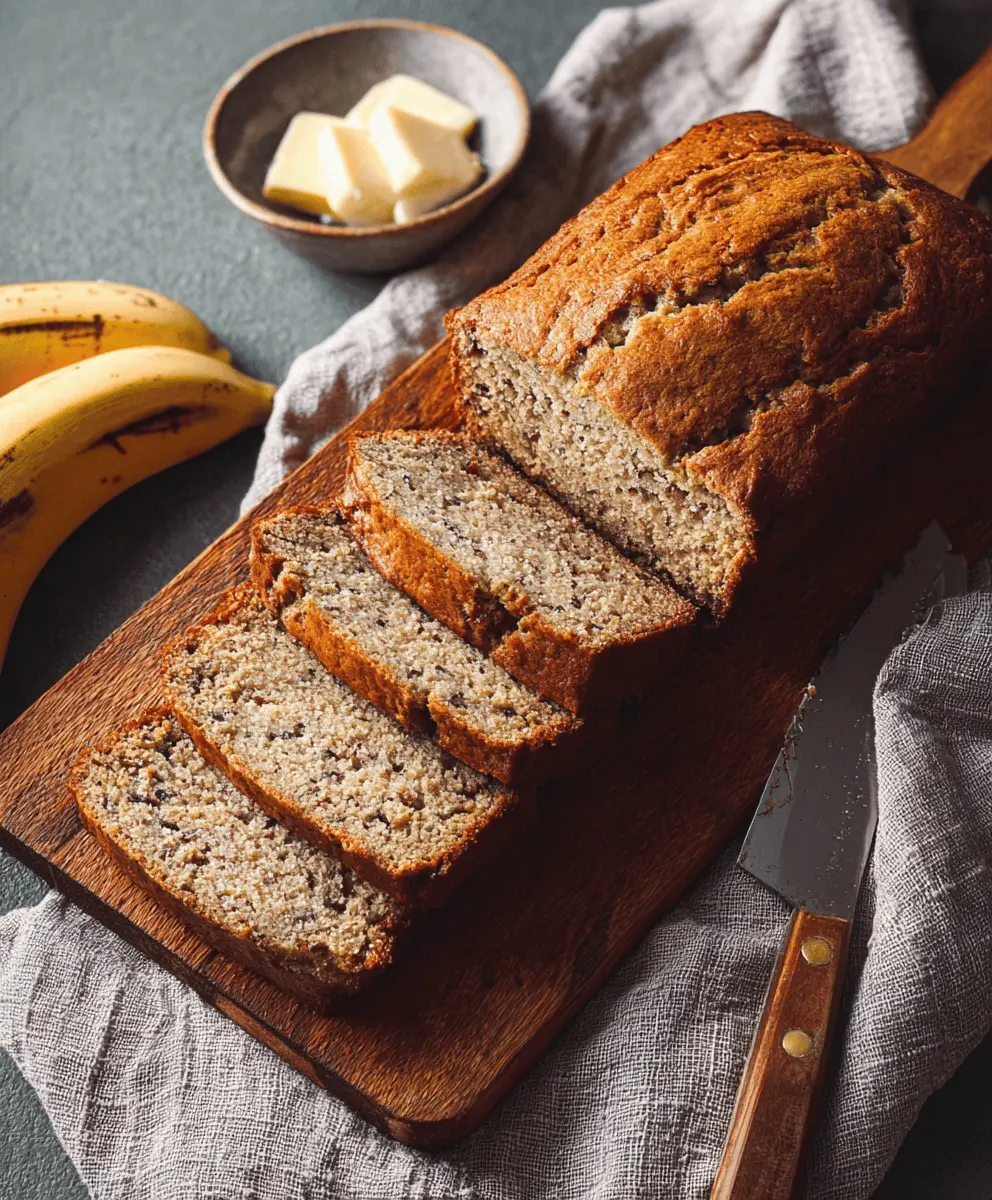 Moist Sour Cream Banana Bread Recipe