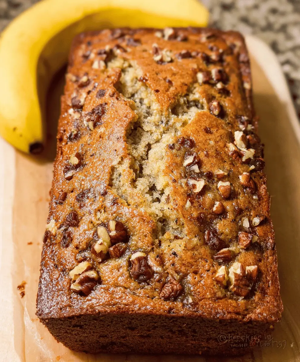 Easy Banana Nut Bread Recipe for Moist, Fluffy Slices