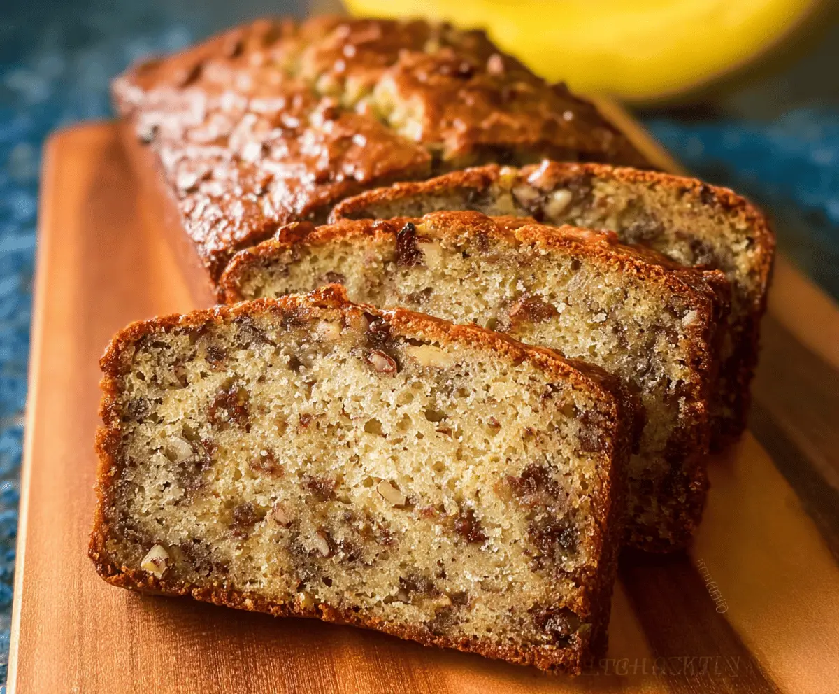 Easy Banana Nut Bread Recipe for Moist, Fluffy Slices
